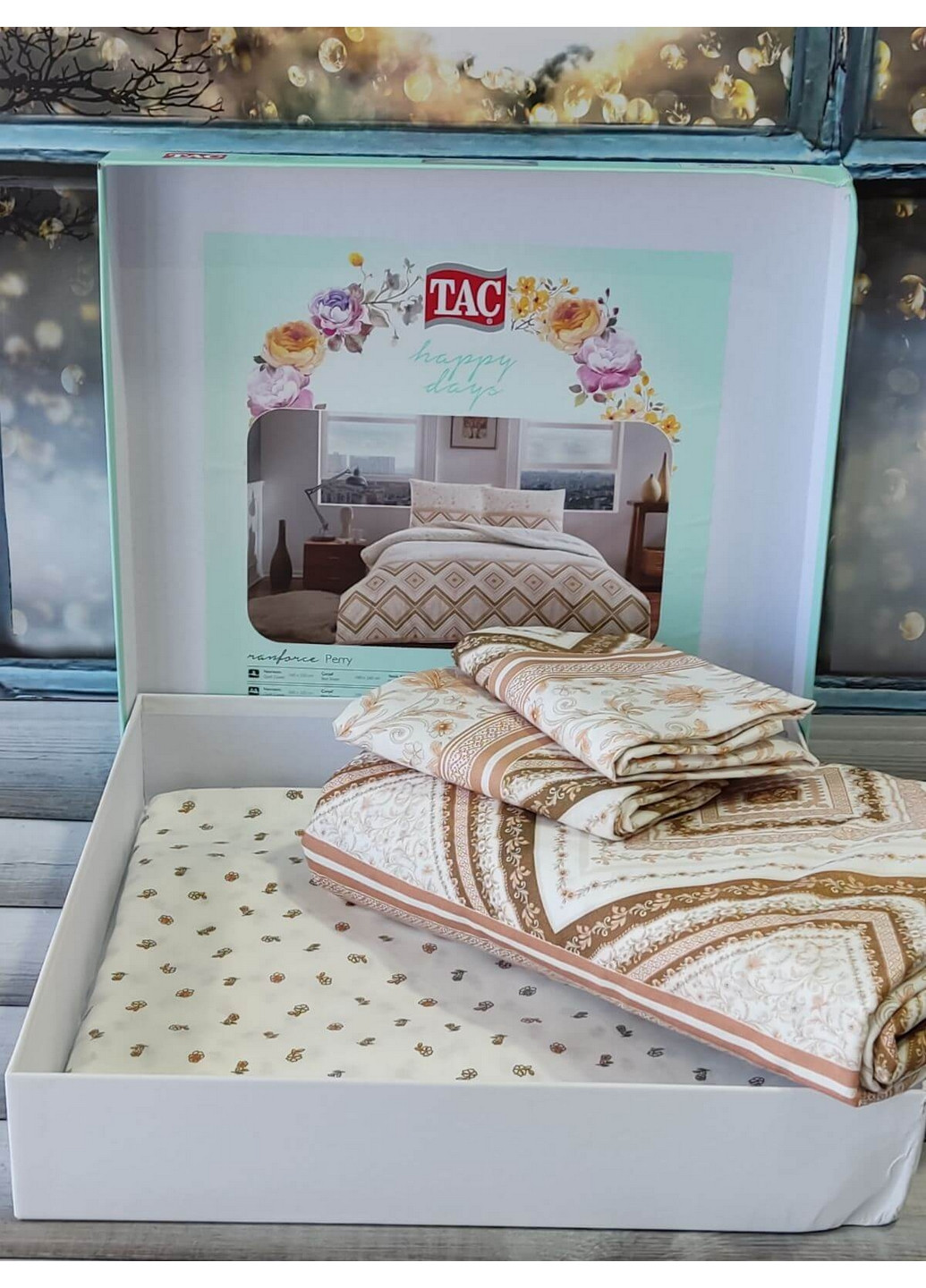 Комплект постільної білизни Євро Tac (260191369)