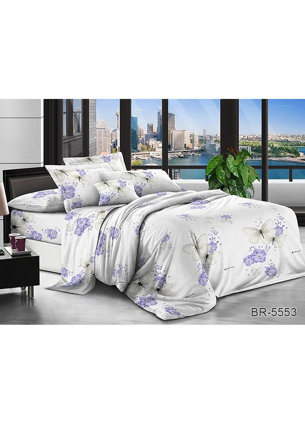 Комплект постельного белья 2-спальный Tag (260192015)