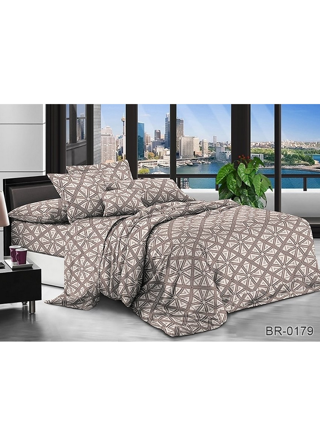 Комплект постельного белья Семейный Tag (260192406)