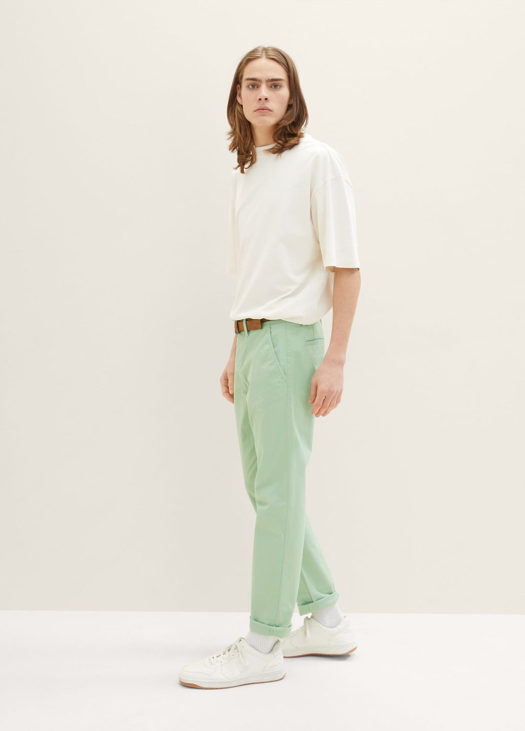 Зеленые брюки Tom Tailor