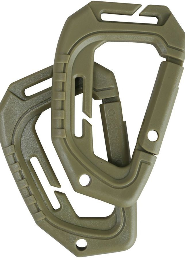 Тактический карабин для крепления снаряжения к рюкзаку или разгрузке 1шт KOMBAT (260265452)