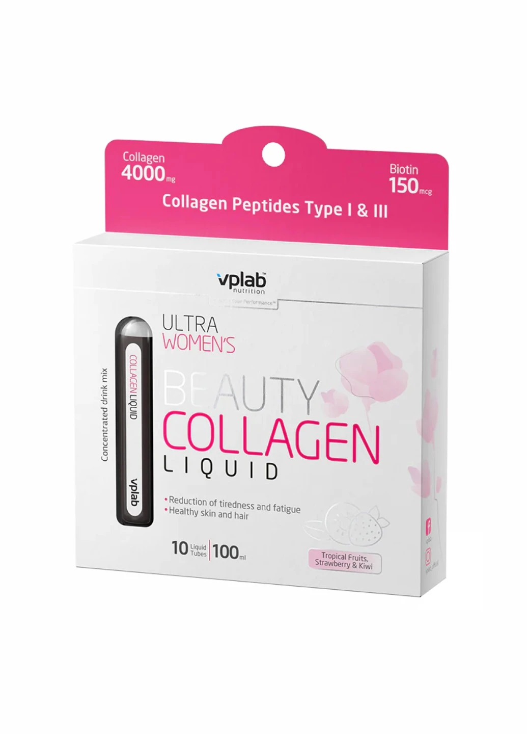 Beauty Liquid Collagen - 10x10 ml VPLab Nutrition (260196262)
