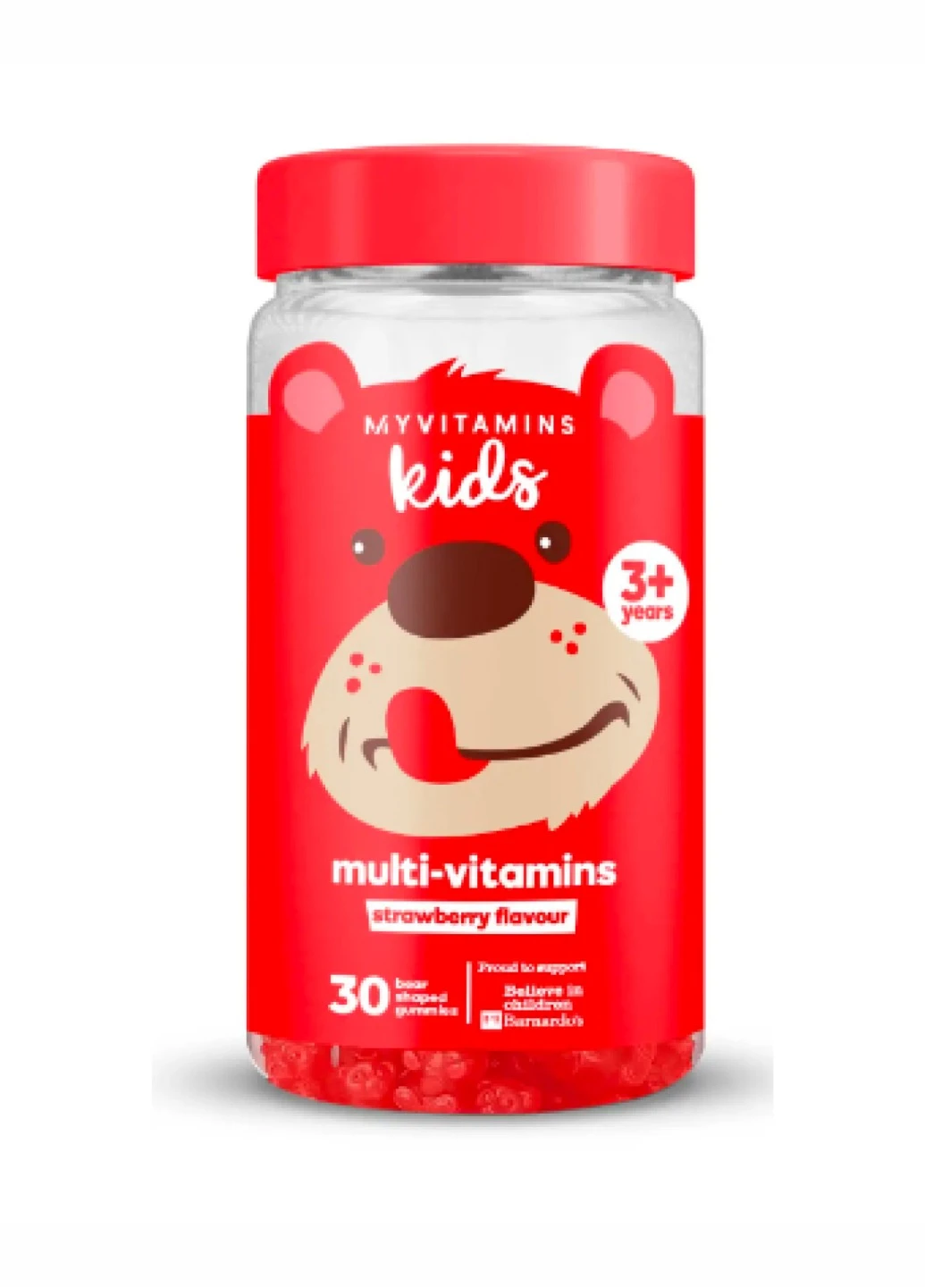 Дитячі мультивітаміни Kids Multivitamin - 30 gummies Strawberry My Protein (260196360)