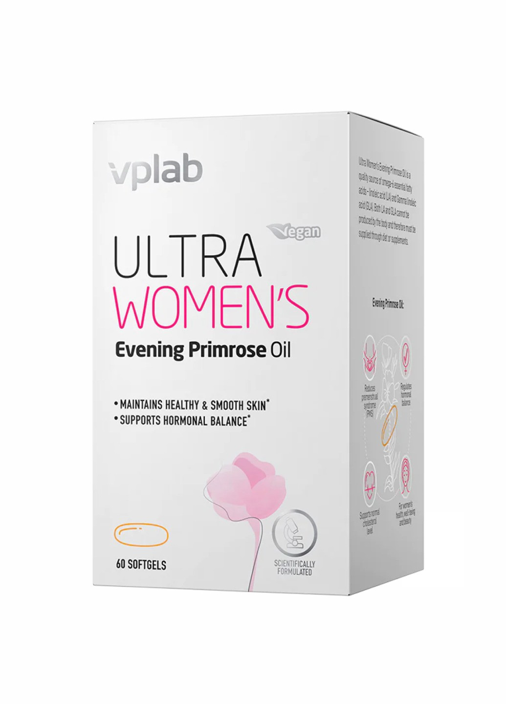 Ultra Women's Evening Primrose oil - 60 softgels VPLab Nutrition (260196253)