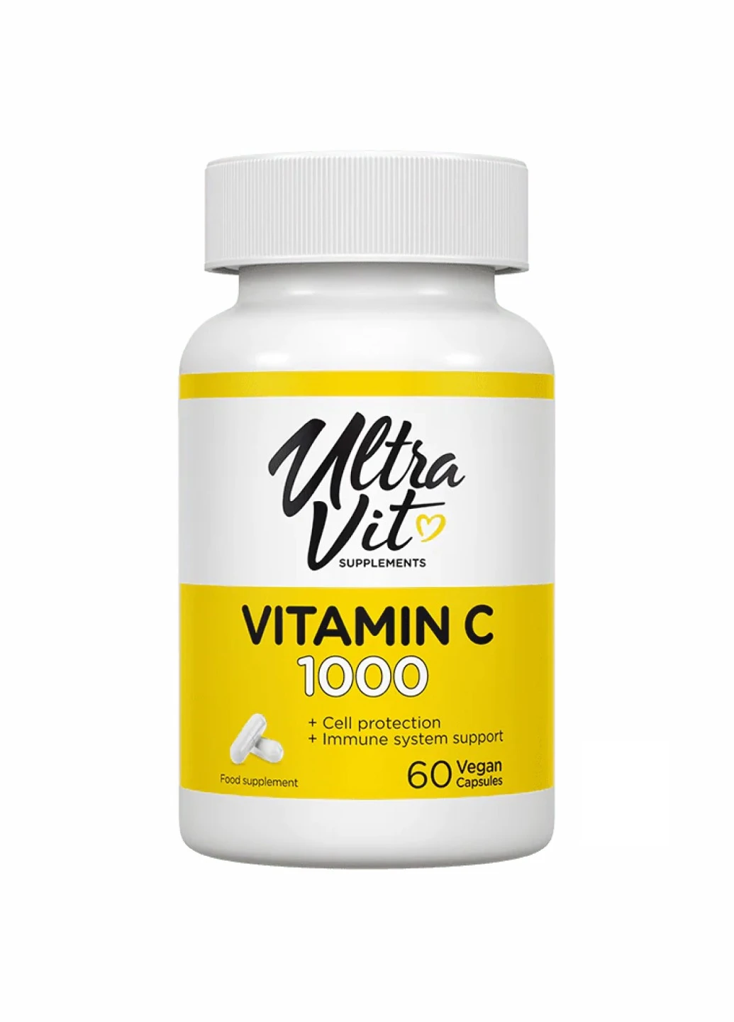 Vitamin C - 60 caps VPLab Nutrition (260196258)