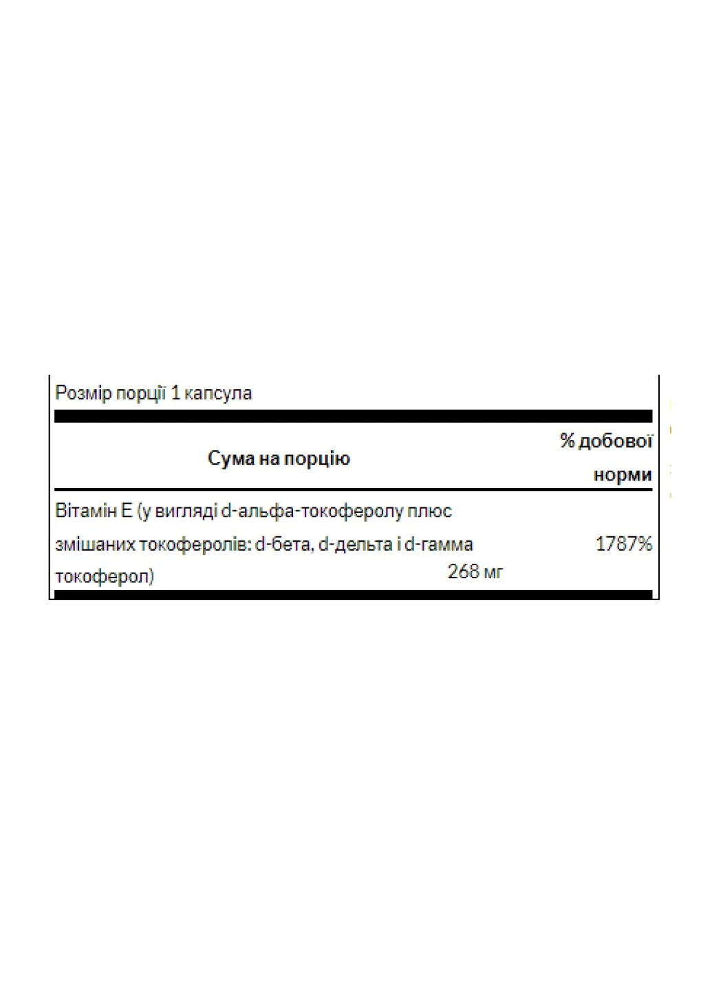 Vitamin E Mixed Tocopherols 400 IU - 100sgels Swanson (260196316)