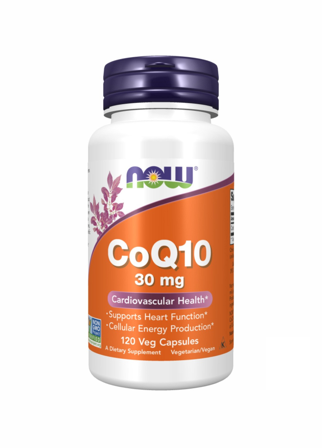 CoQ10 30mg - 120 vcaps Now Foods (260196234)