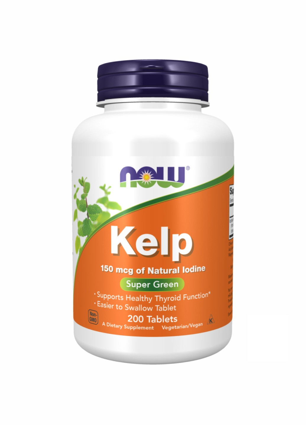 (Йод) Kelp 150 mcg - 200 tabs Now Foods (260196202)