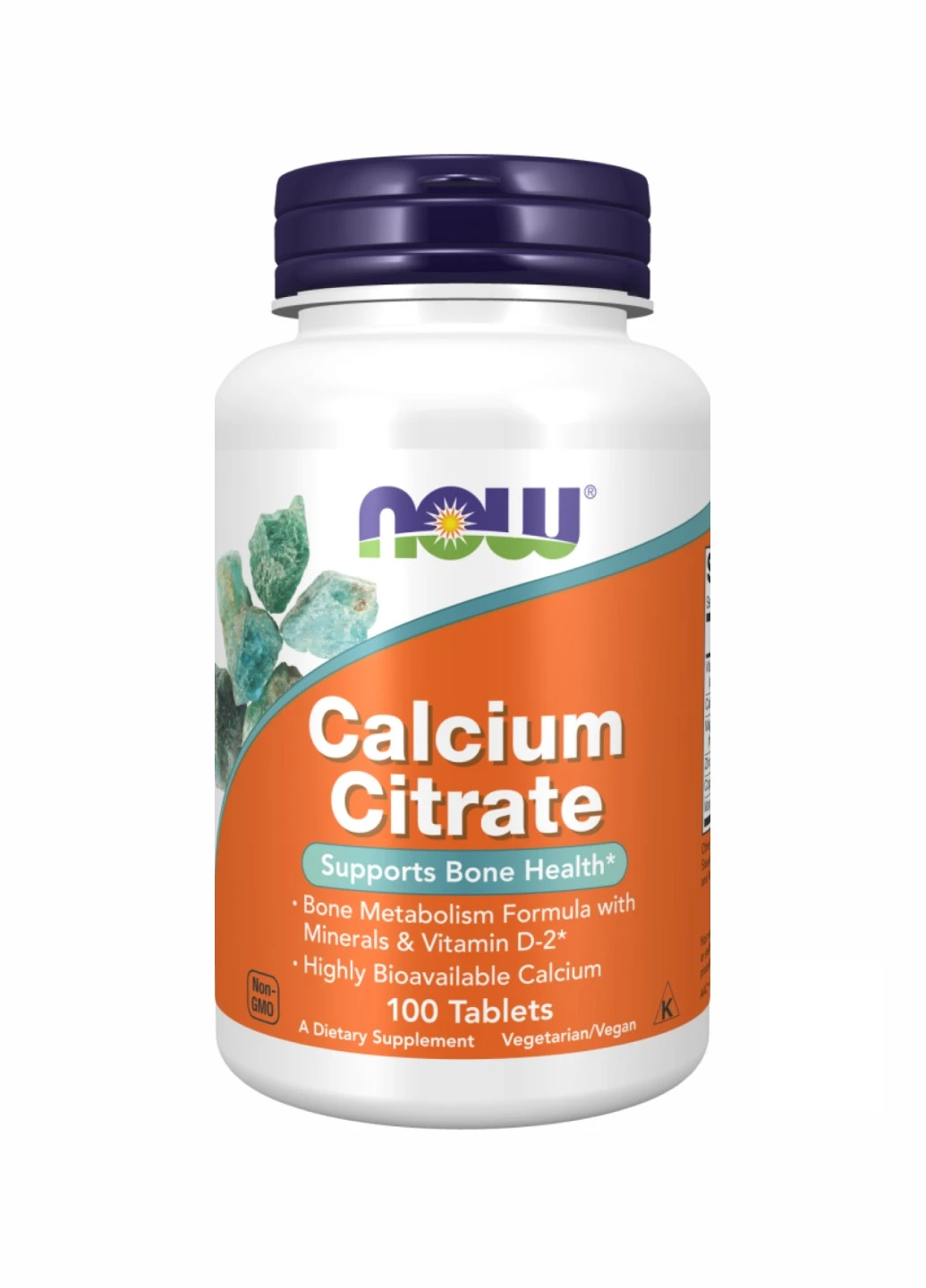 Кальцій Цитрат з мінералами, Calcium Citrate W/Min - 100 tabs Now Foods (260196239)