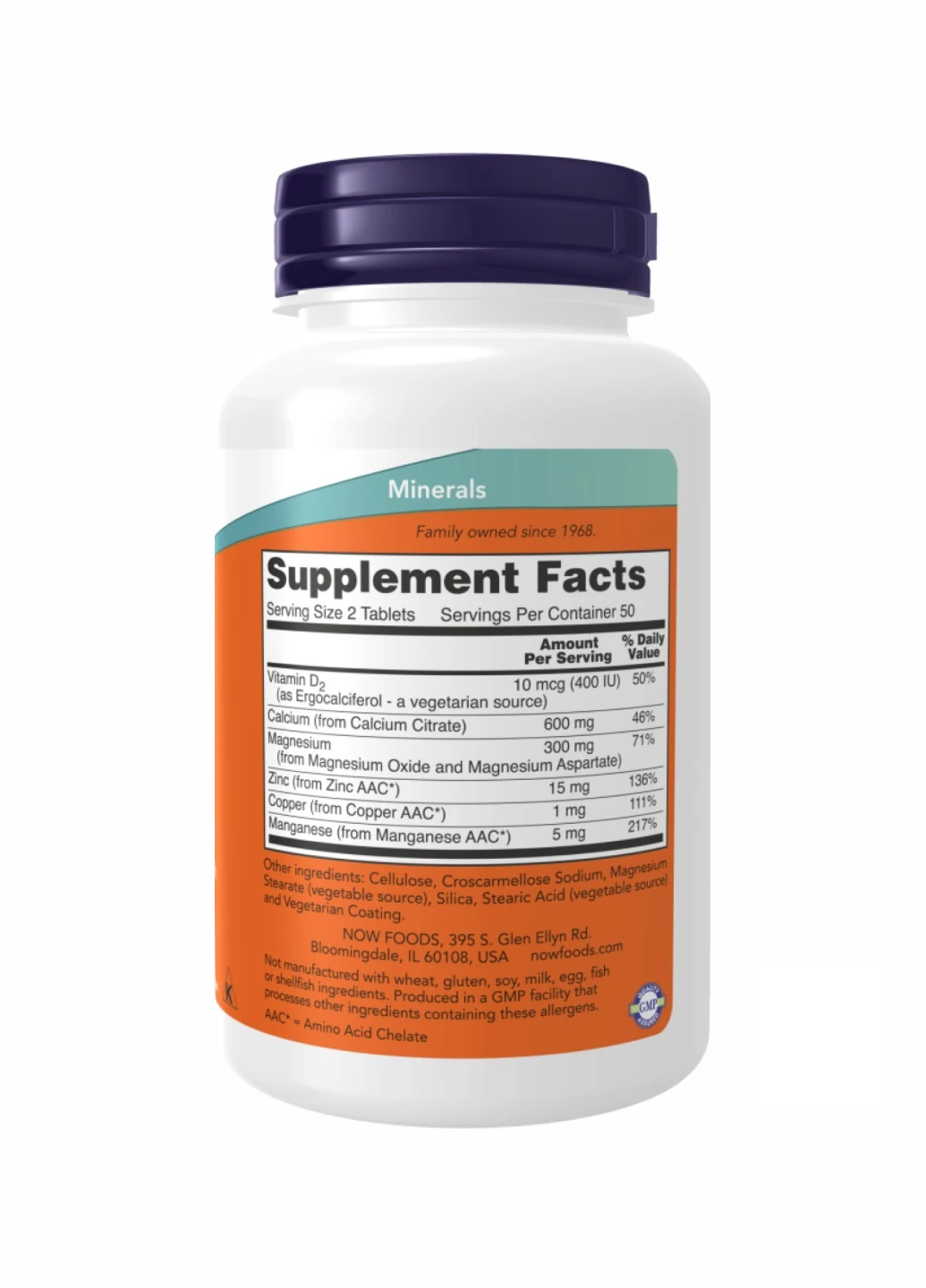 Кальцій Цитрат з мінералами, Calcium Citrate W/Min - 100 tabs Now Foods (260196239)