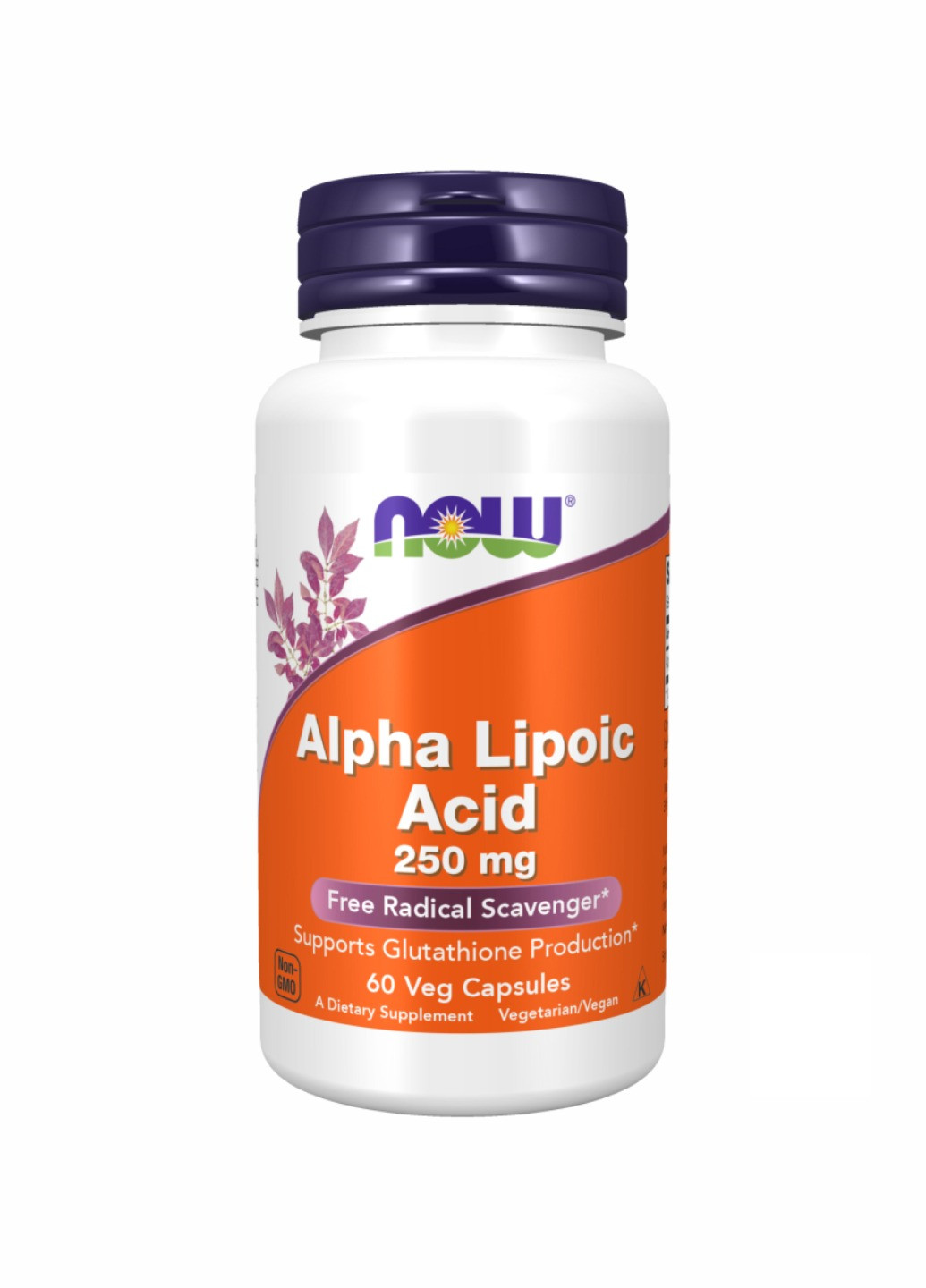 Альфа-липоевая кислота Alpha Lipoic Acid 250 mg - 60 vcaps Now Foods (260196196)