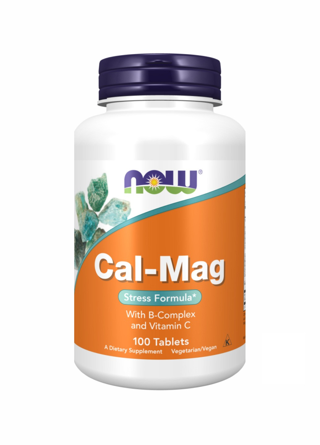 Cal-Mag Stress - 100 tabs Now Foods (260196237)