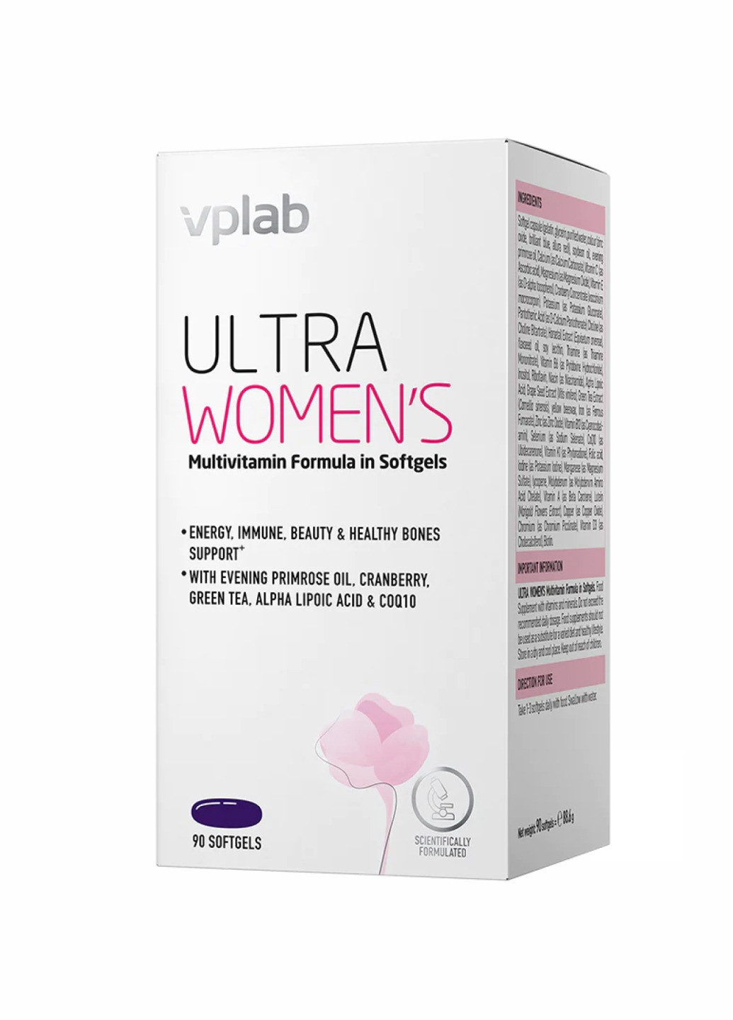 Ultra Women's Multivitamin - 90 softgels VPLab Nutrition (260196268)