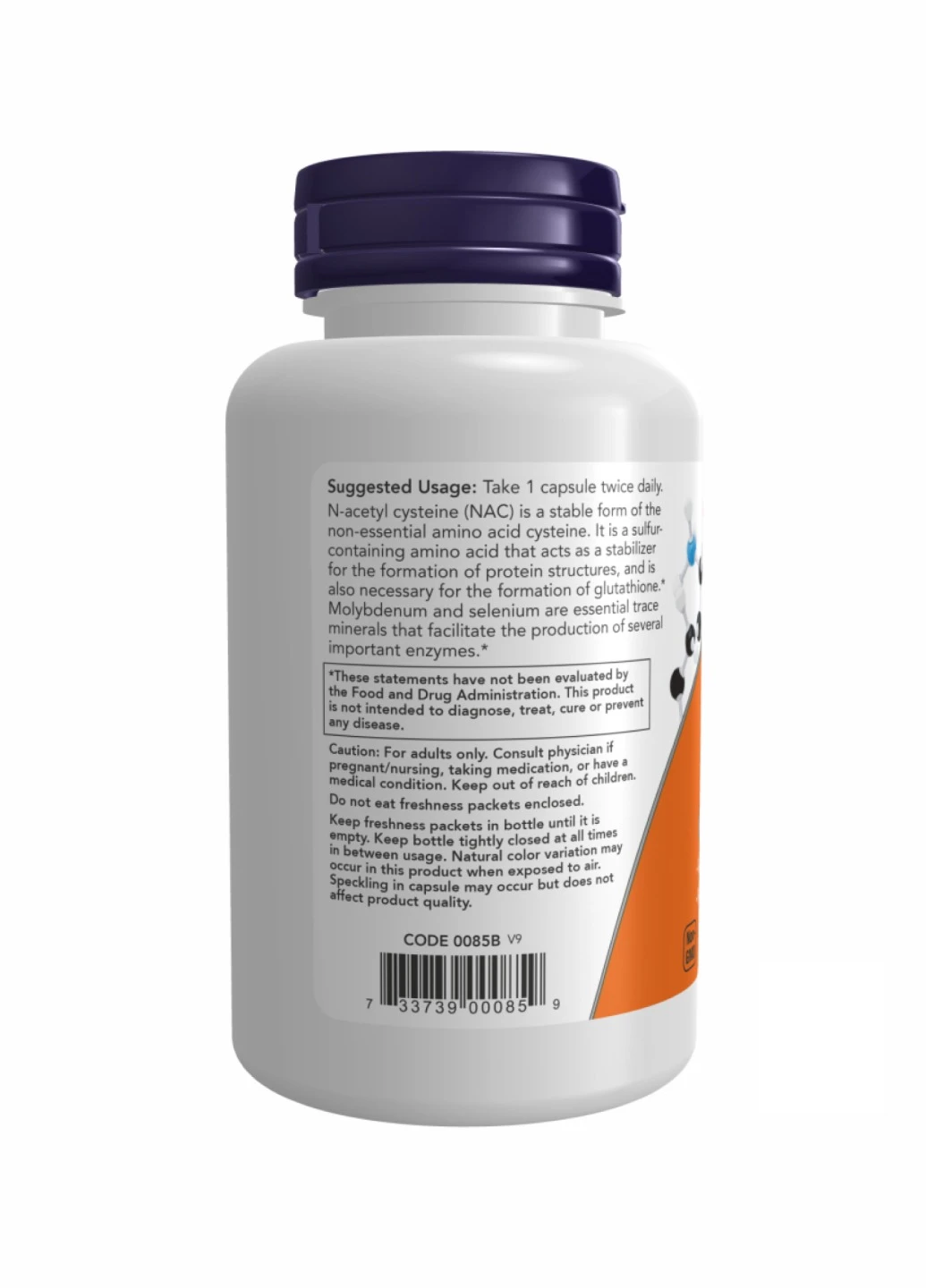 NAC-Acetyl Cysteine 600mg - 100 vcaps Now Foods (260196192)