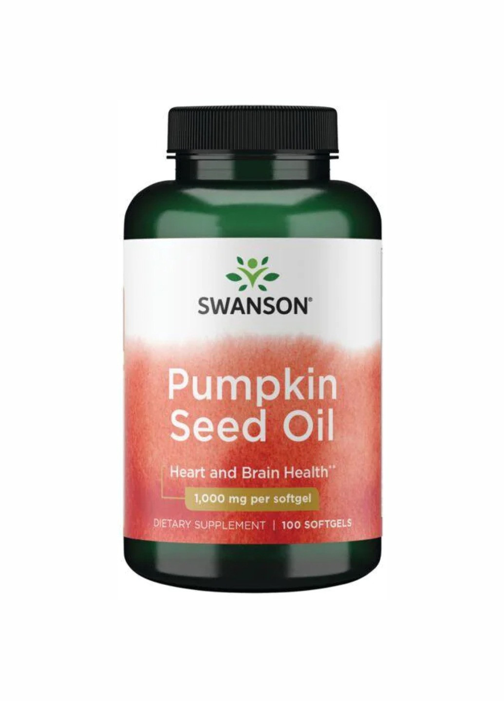 Масло семян тыквы Pumpkin Seed Oil 1,000 mg - 100softgels (антиоксидант) для кожи, здоровья простаты и сердца Swanson (260196304)