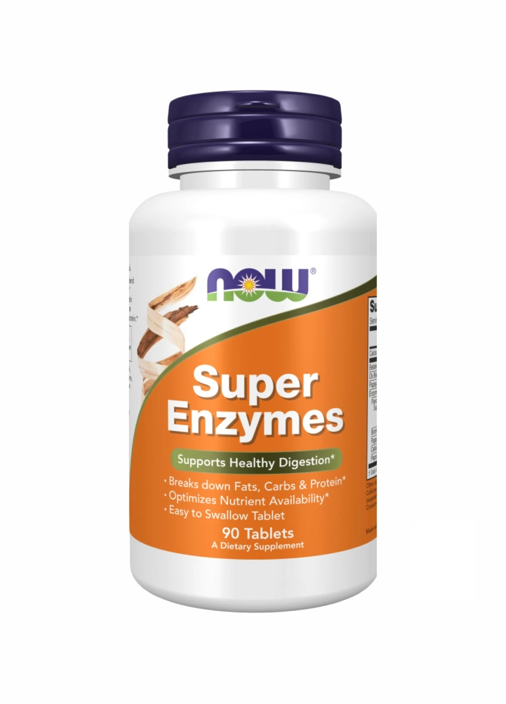 Травні ферменти Super Enzymes - 90 tabs для активного довголіття Now Foods (260196193)