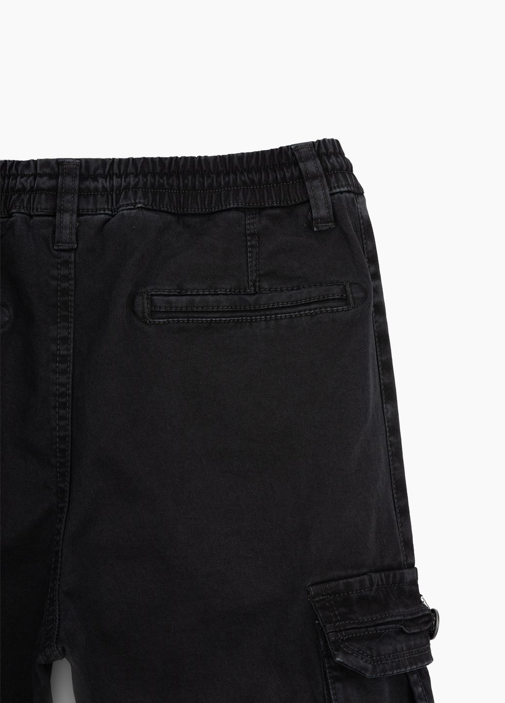 Черные повседневный демисезонные брюки No Brand