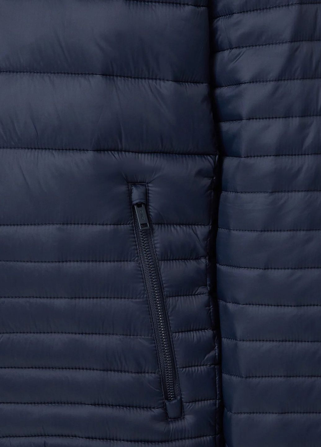 Синяя зимняя темно-синяя куртка man jacket snaps hood CMP