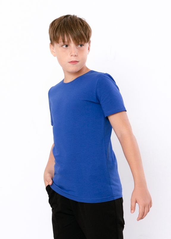 Синя літня футболка для хлопчика (підліткова) синій носи своє (6021-036-1-v2) Носи своє