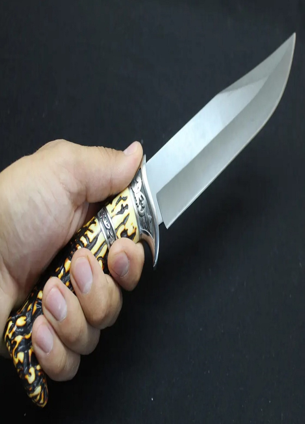 Униваерсальный туристический нож с чехлом NZH 47 30см VTech (260267020)