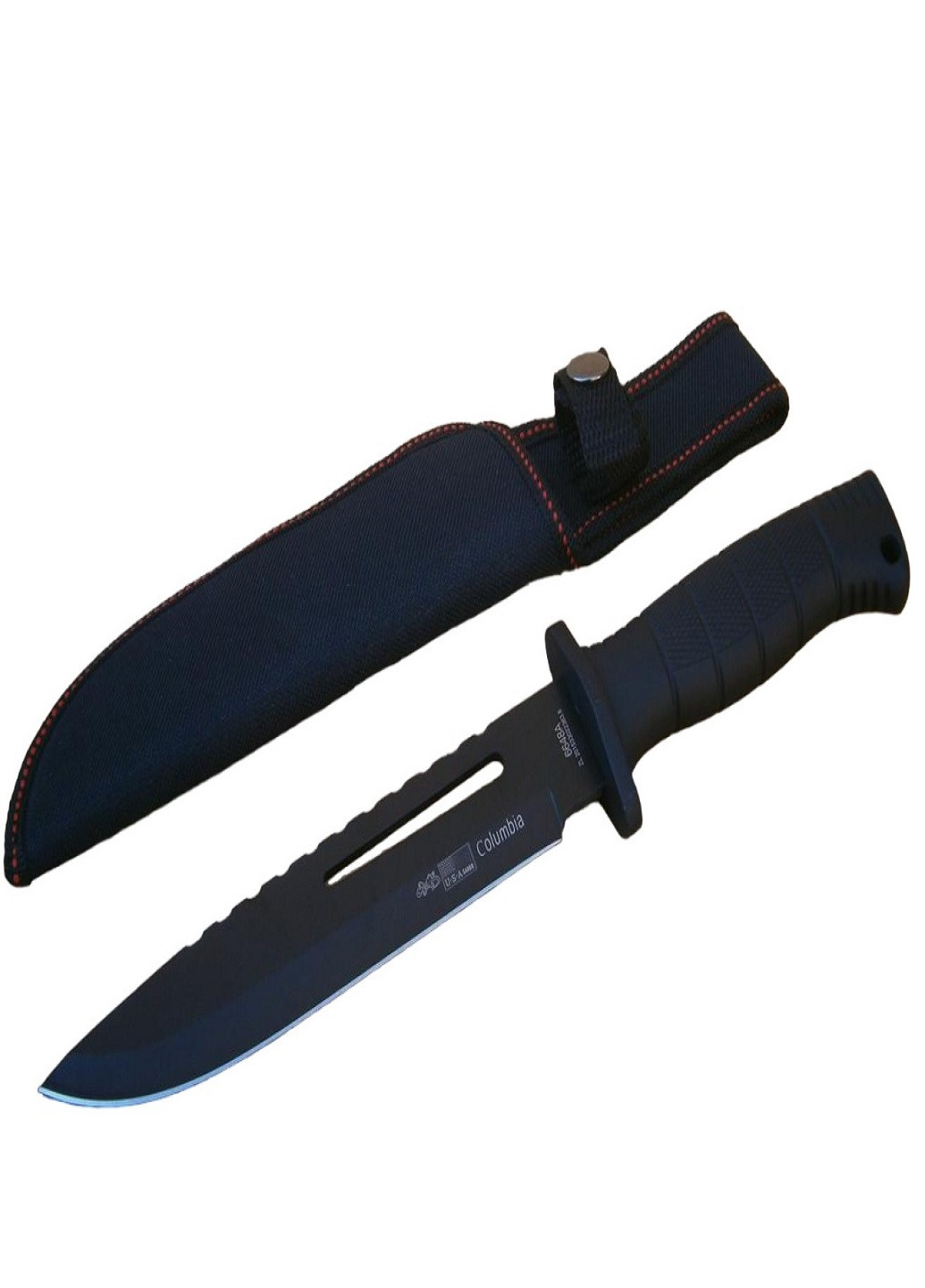 Униваерсальный туристический нож с чехлом Columbia 6648А 30см VTech (260267025)