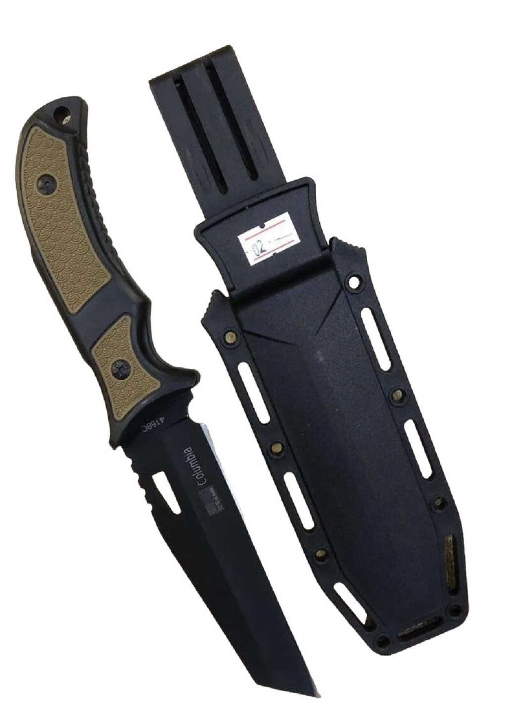 Униваерсальный туристический нож с чехлом Columbia 4158C 30см VTech (260267014)