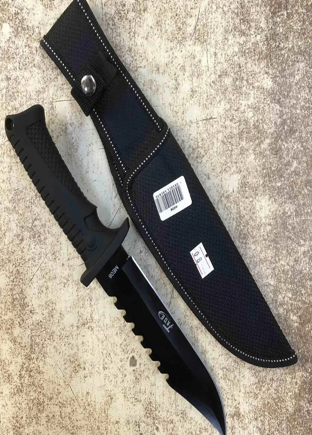 Униваерсальный туристический нож с чехлом ME08 27см VTech (260264543)