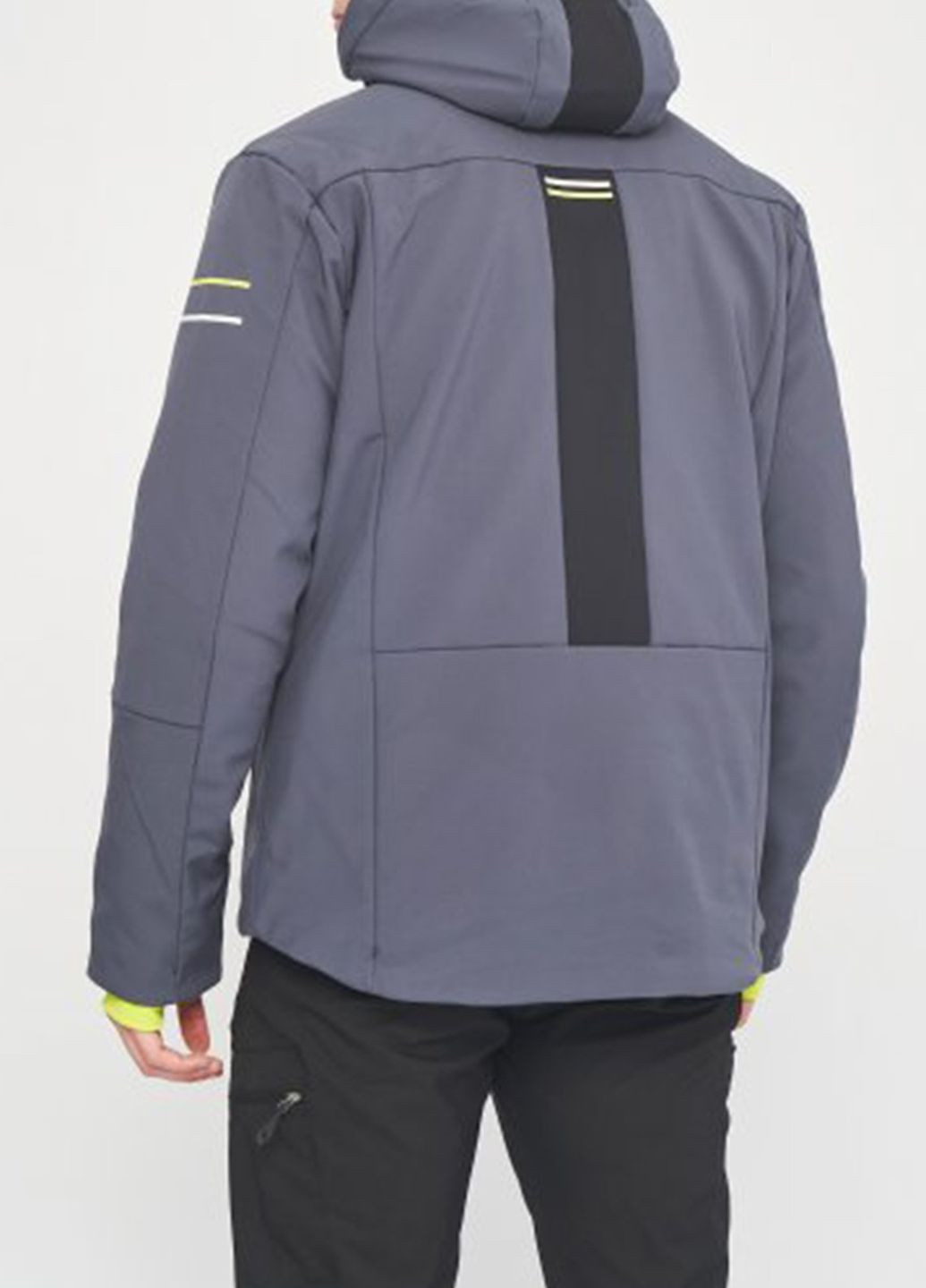 Темно-серая лыжная куртка Man Jacket Zip Hood CMP (260211201)