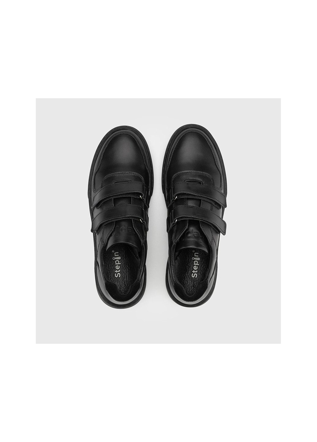 Черные туфли-спорт Stepln