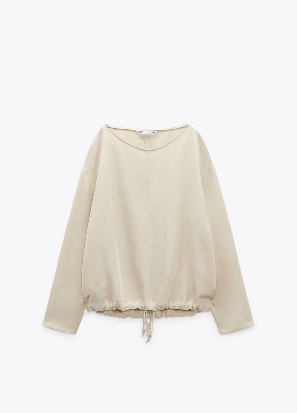 Бежева блуза Zara