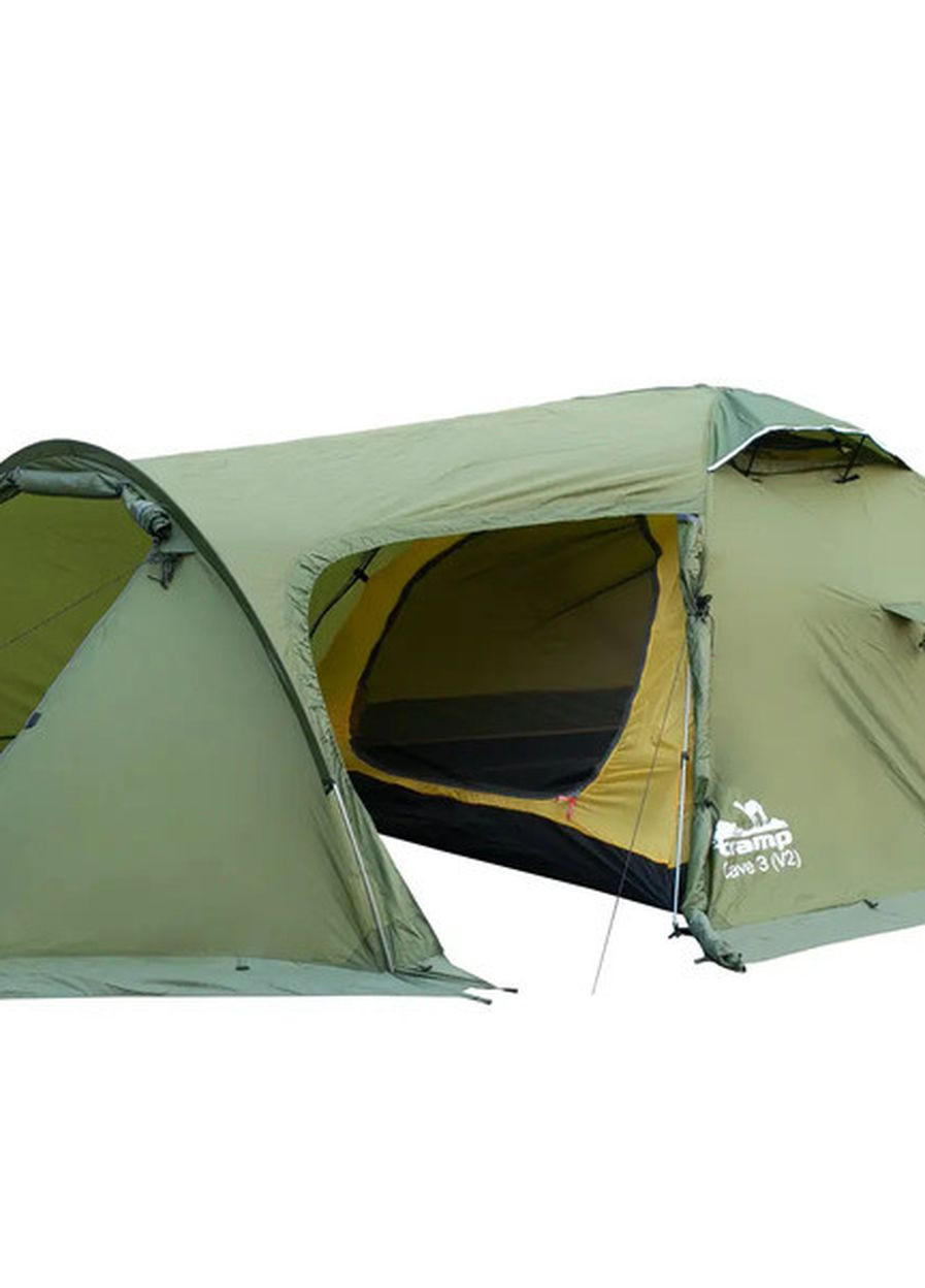 Палатка Cave 3 (V2) Зеленая TRT-021-green Tramp (260267249)