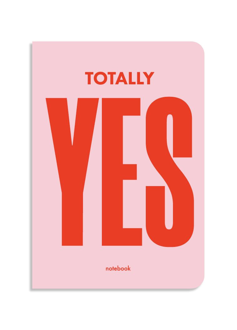 Блокнот "Totally YES" рожевий Orner - (260335923)