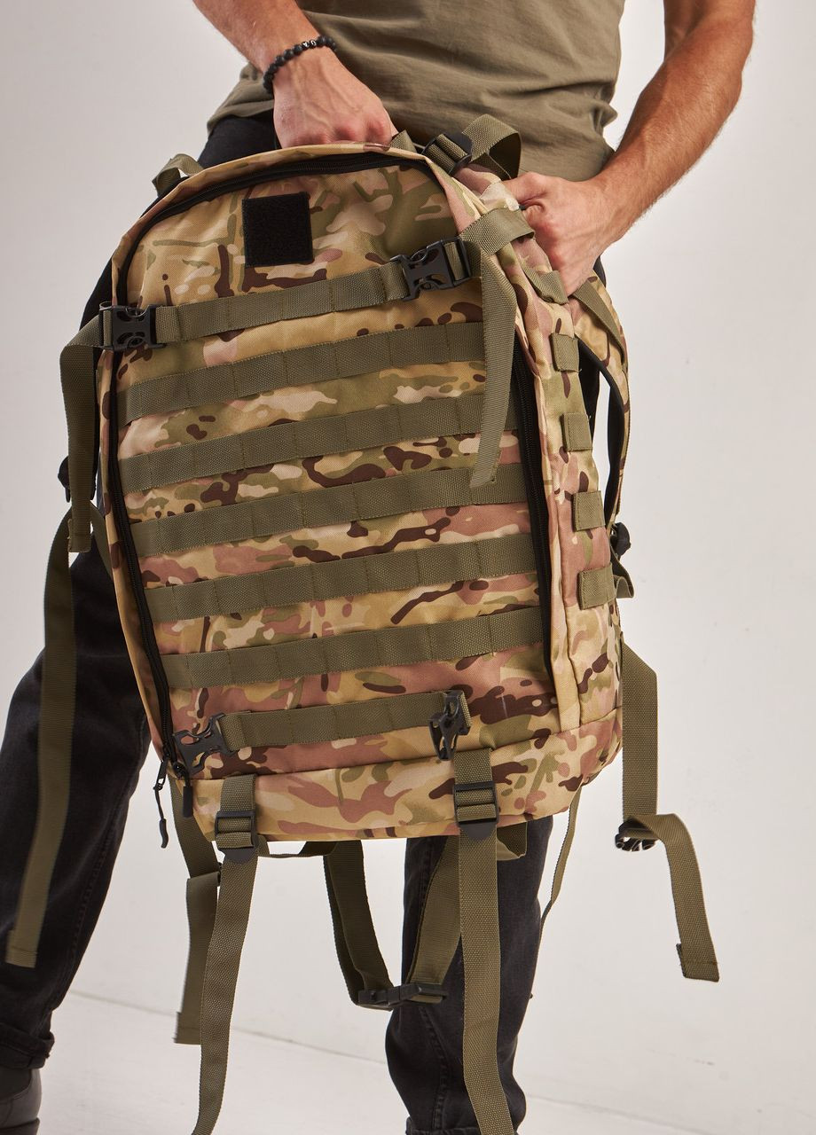 Рюкзак тактичний мультикам на 40 літрів No Brand Universal (260267396)