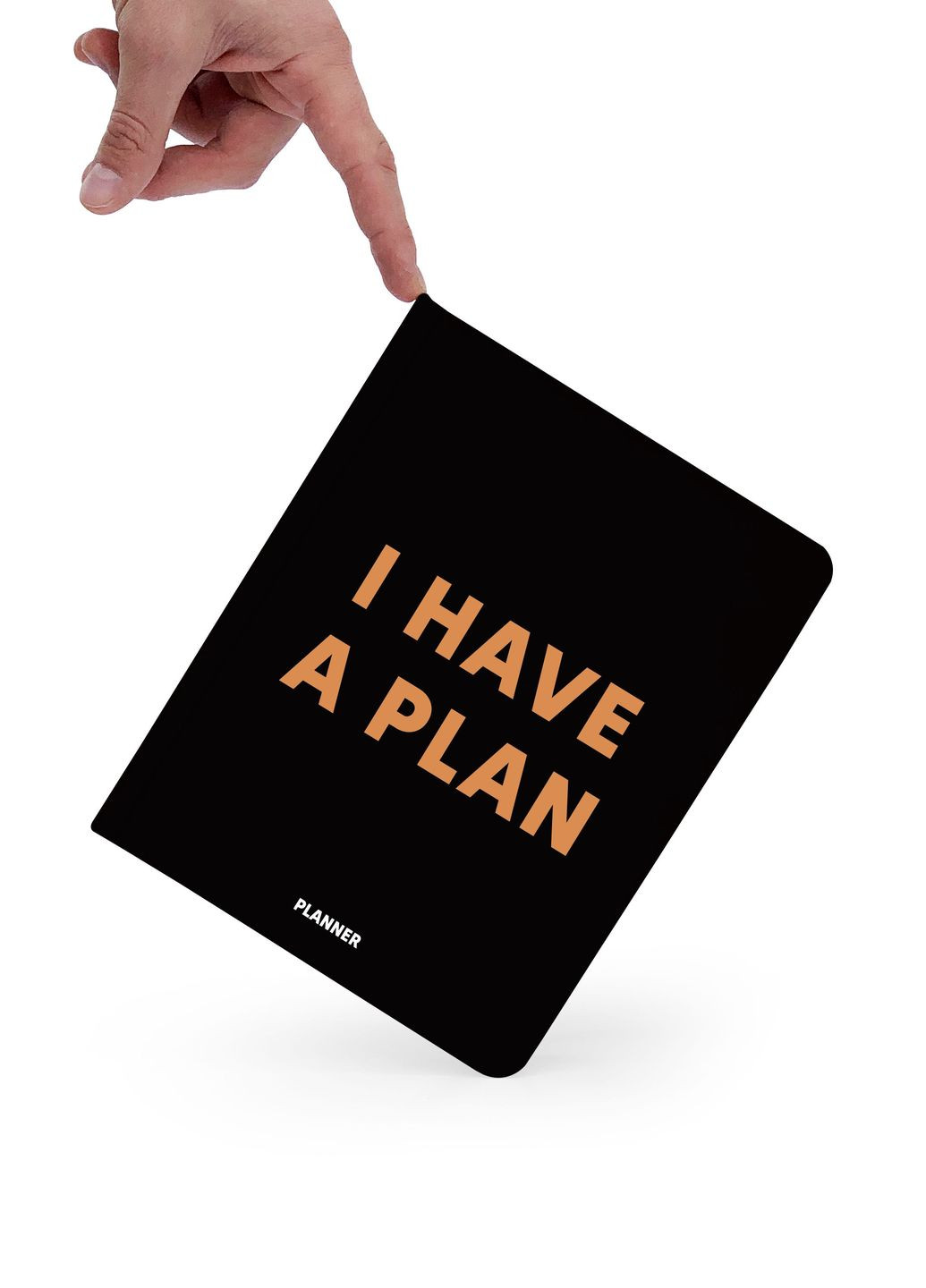 Блокнот для планирования "I HAVE A PLAN" черный Orner - (260335875)