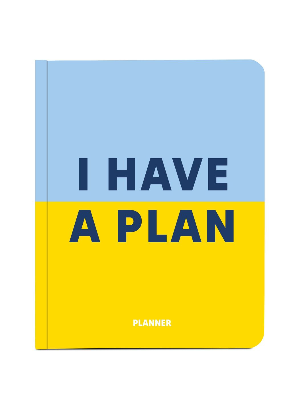 Блокнот для планирования "I HAVE A PLAN" голубоватожелтый Orner - (260335897)