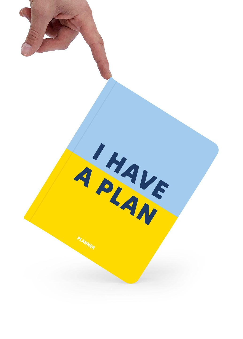 Блокнот для планирования "I HAVE A PLAN" голубоватожелтый Orner - (260335897)