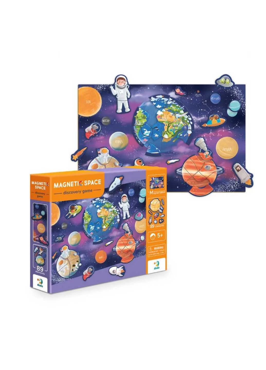 Развивающая магнитная игра "Космос" DoDo Toys (260268695)