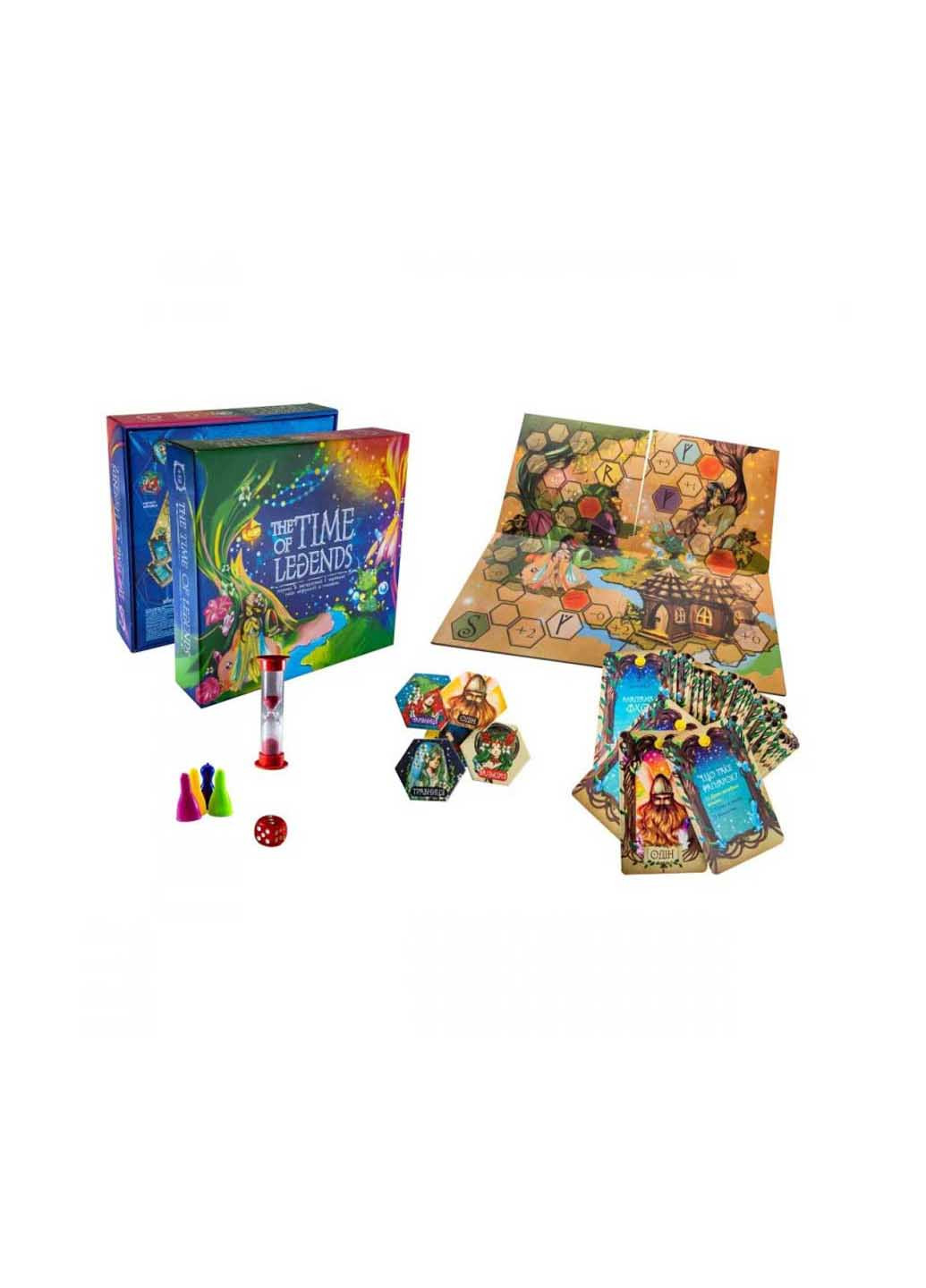 Настільна гра "The time of Legends" з пісочним годинником Strateg (260268301)