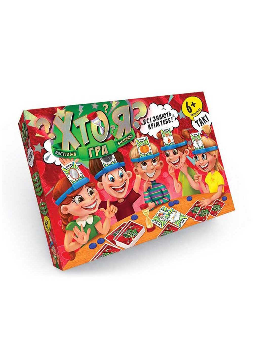 Настольная игра "КТО Я?" Danko Toys (260268506)