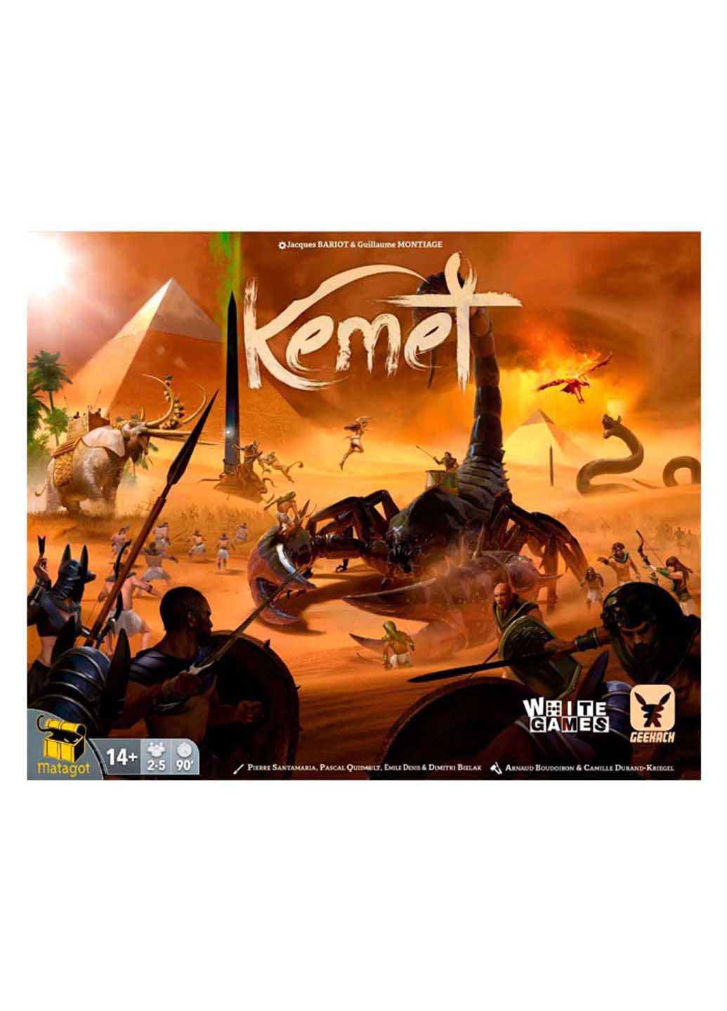 Настольная игра Кемет: Кровь и песок Geekach (260268985)