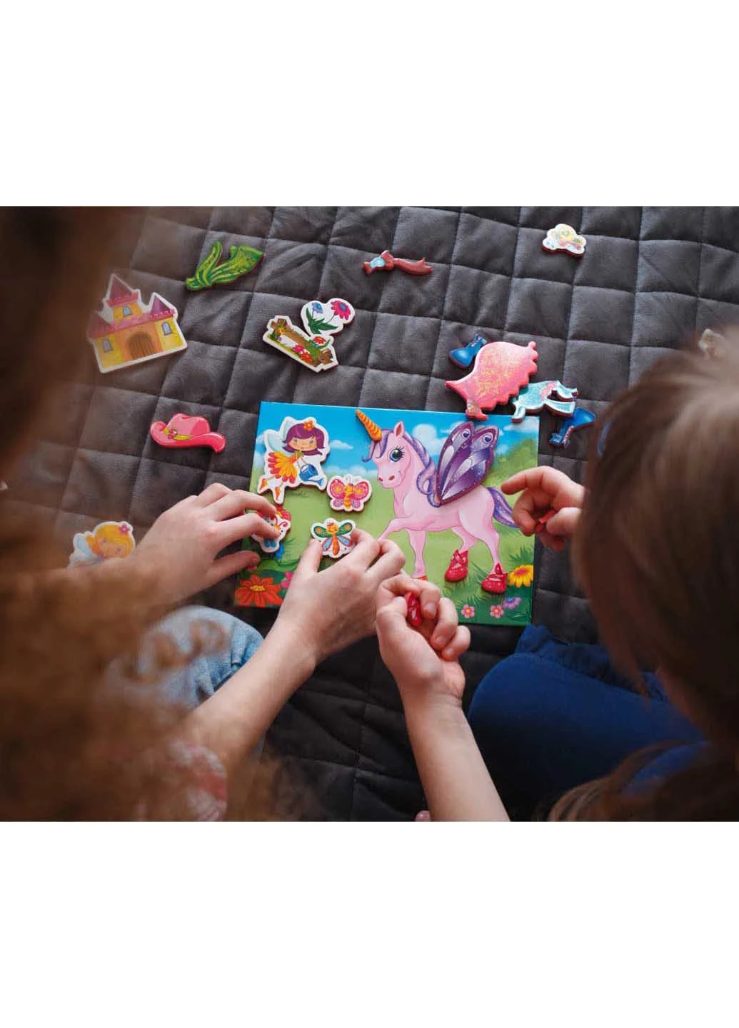 Игра настольная "Магнитная игра. Феи и единорог" Vladi toys (260268154)