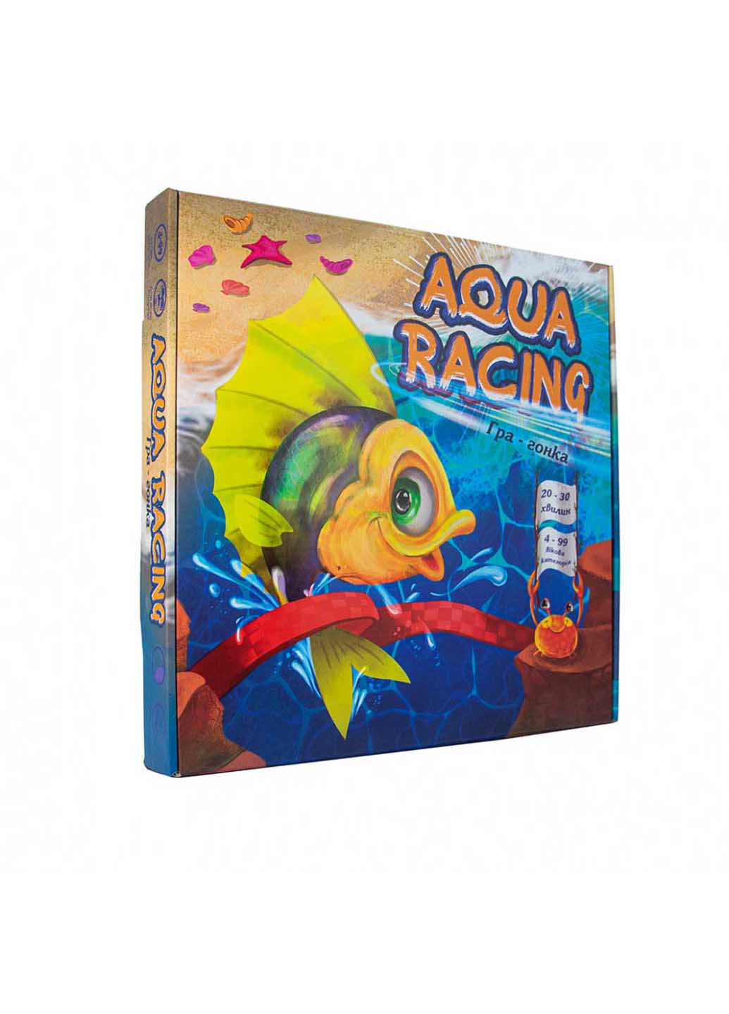 Настільна гра-бродилка "Aqua racing" Strateg (260268320)