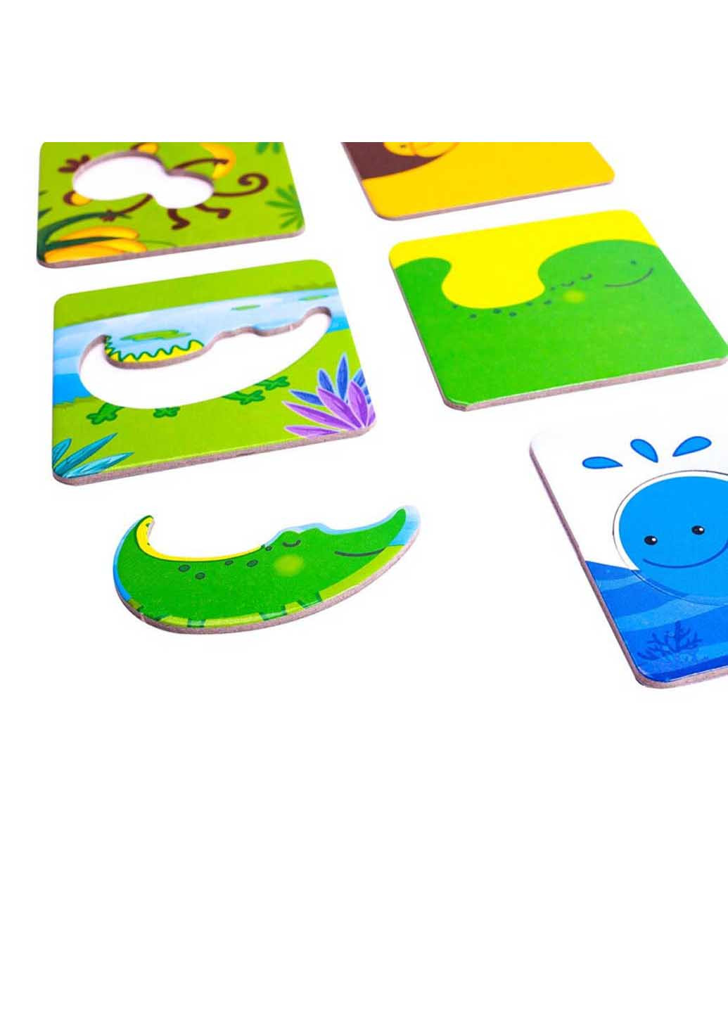 Гра настільна Зоосвіт 3 в 1 Vladi toys (260269042)