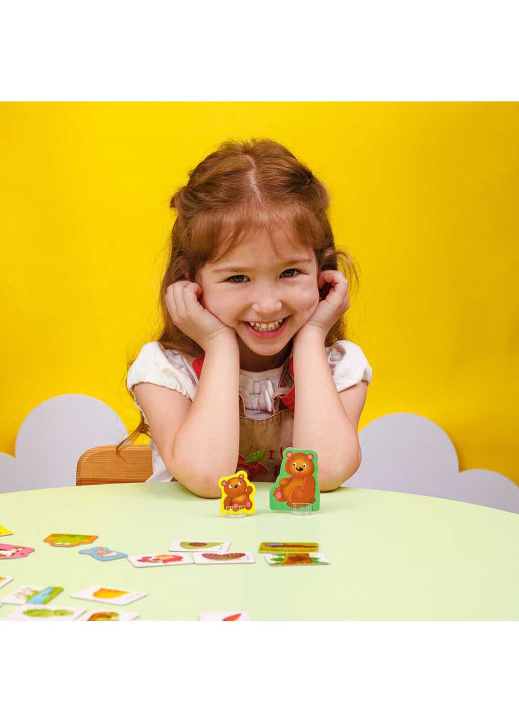 Настільна гра в асоціації "У лісі та на фермі" Vladi toys (260268116)