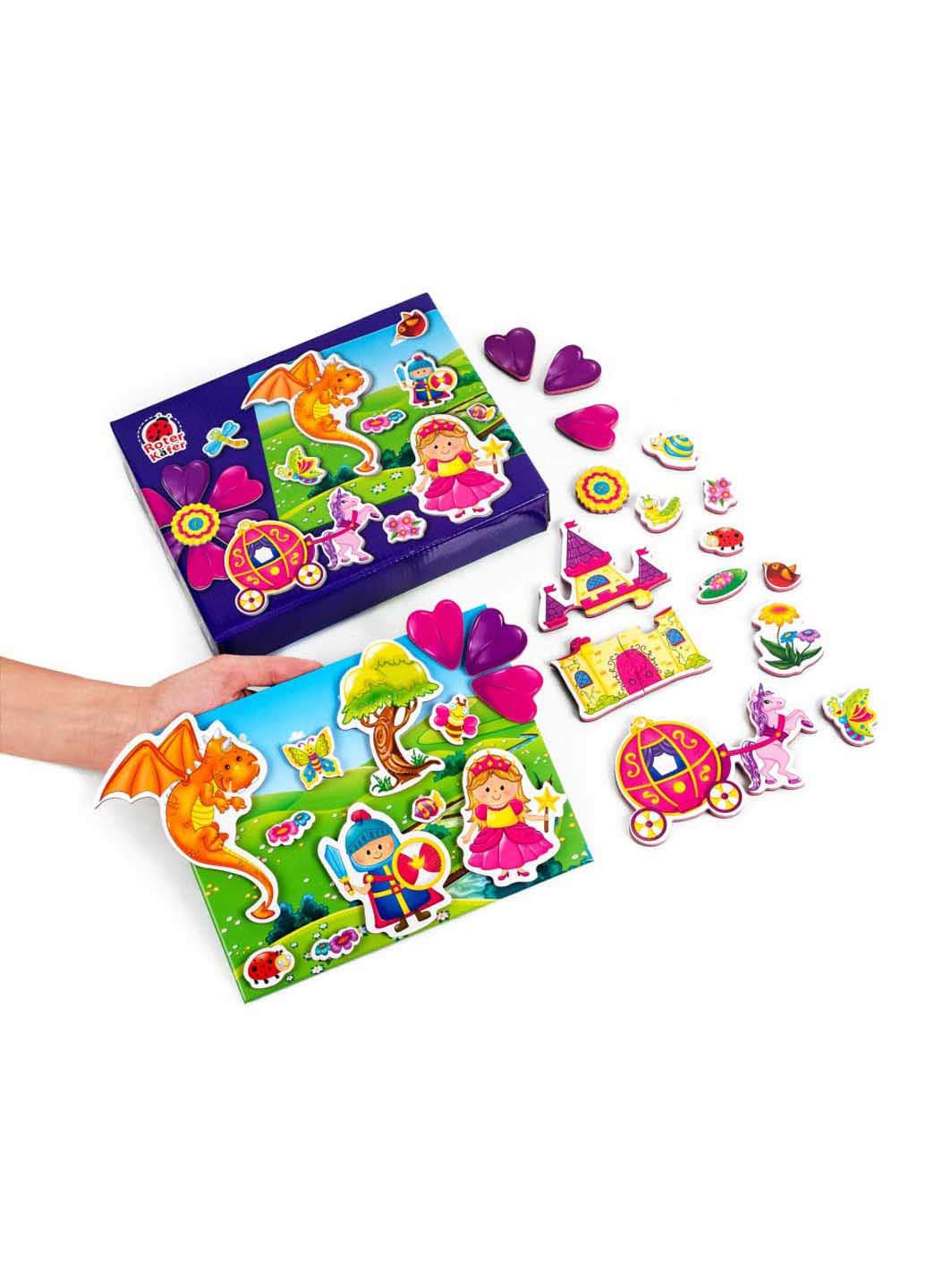 Игра настольная "Магнитная игра. Принцесса и рыцарь" Vladi toys (260268208)