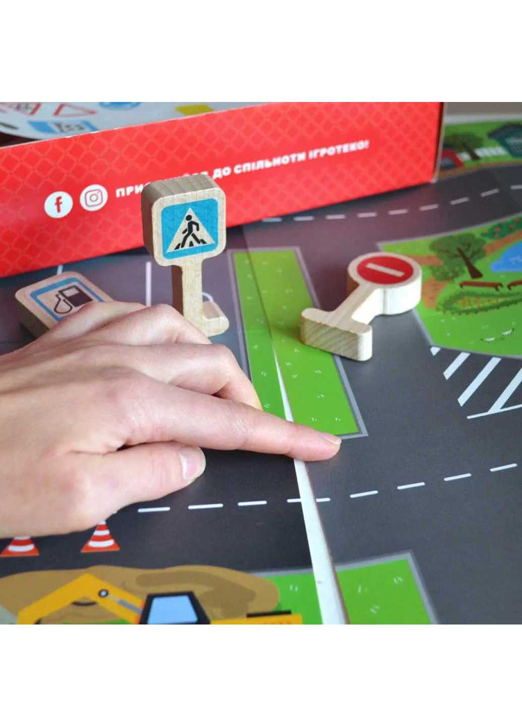Дитяча гра навчально-пізнавальна "Дорожні знаки" Igroteco (260269007)