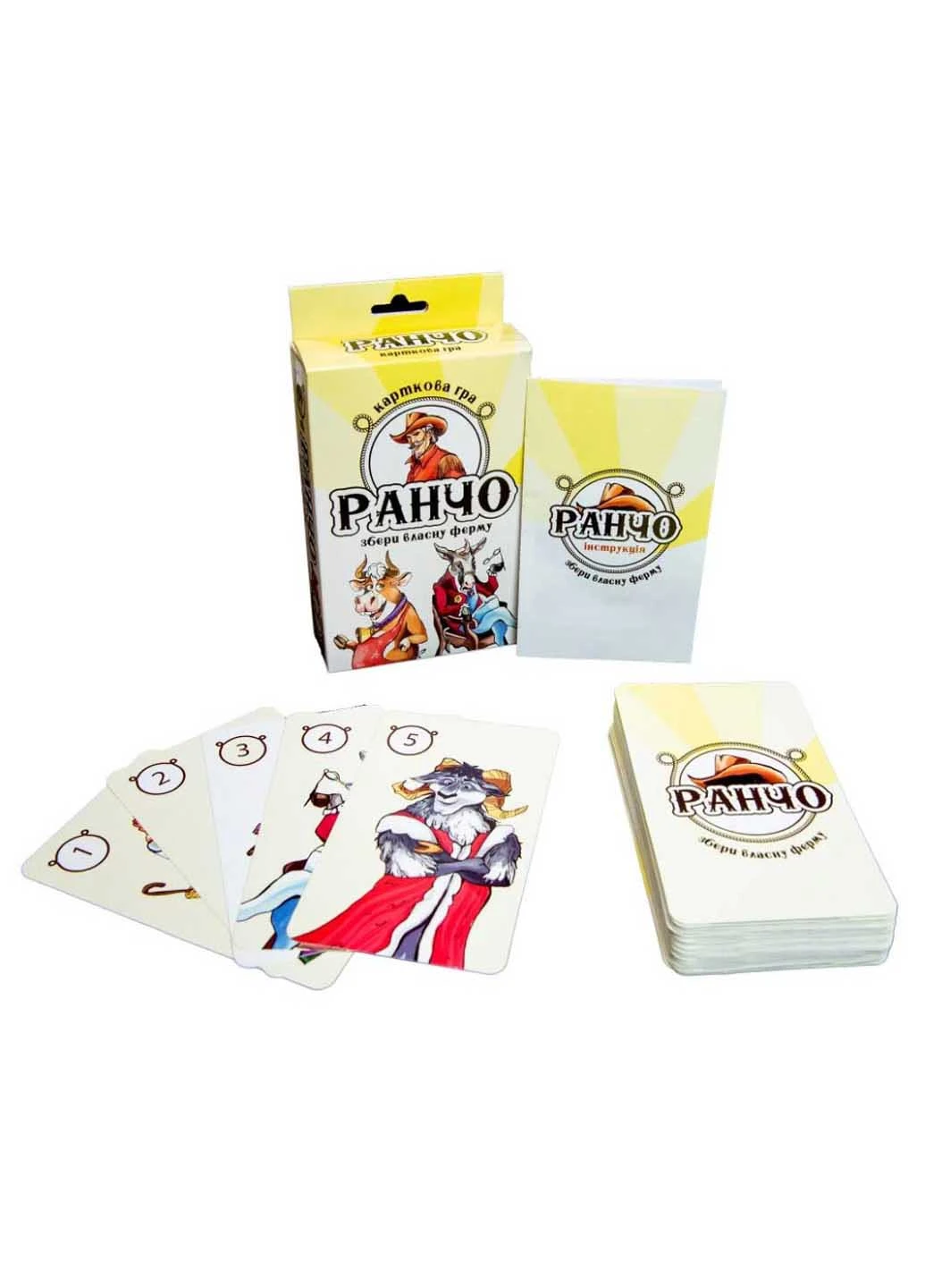 Карткова гра "Ранчо" Strateg (260268365)