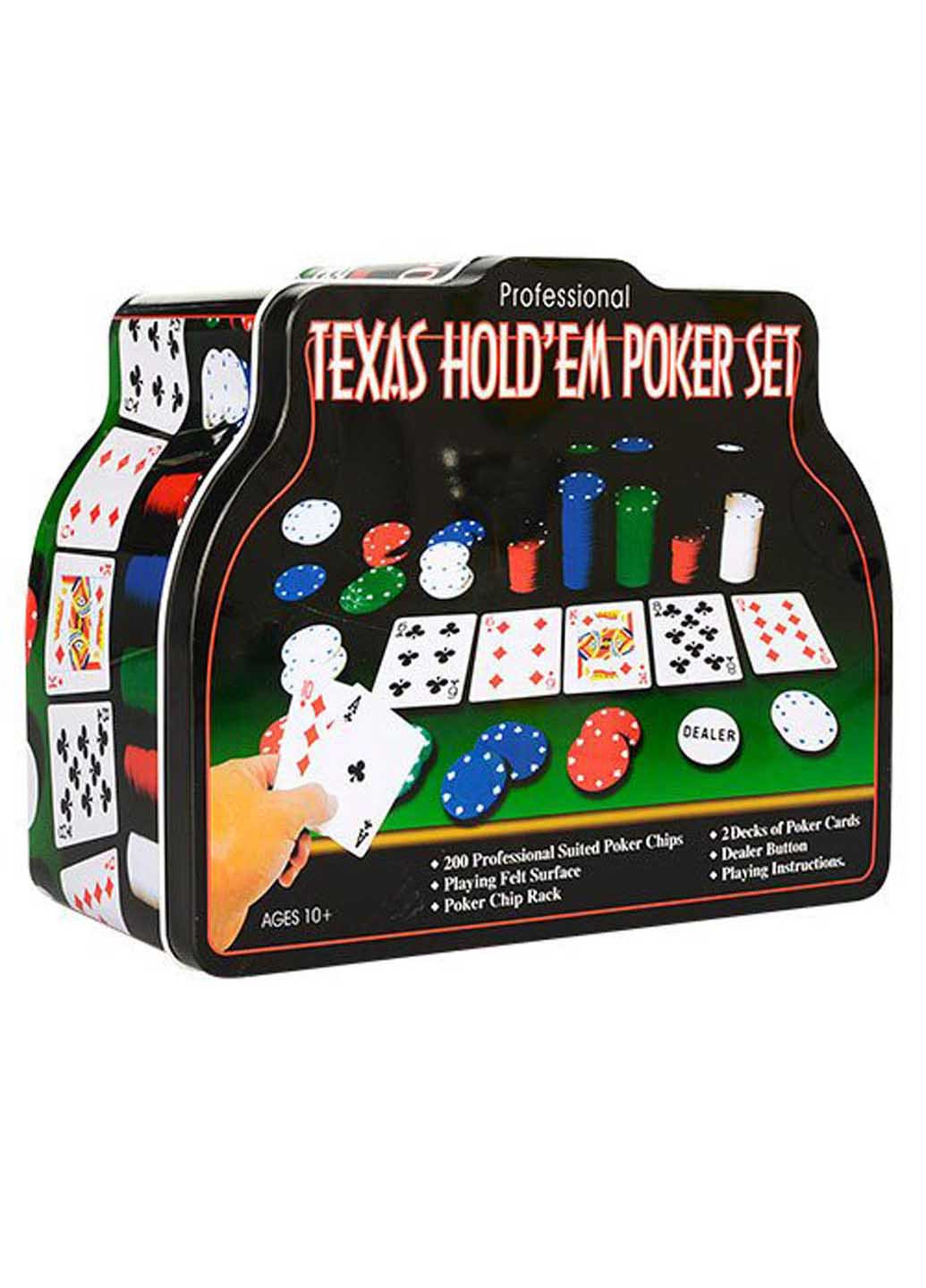 Настільна гра покер 200 фішок Metr+ (260268109)