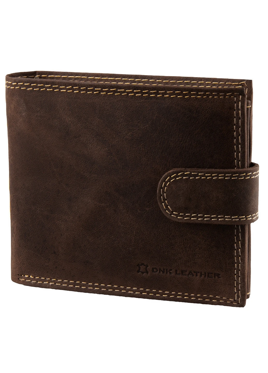 Мужской кожаный кошелек 12х10,5х3 см DNK Leather (260329679)