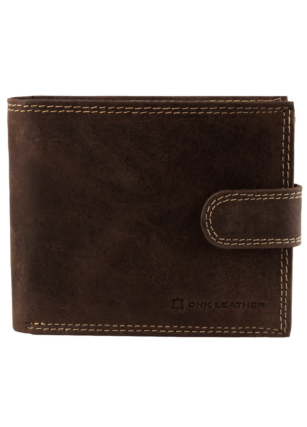 Мужской кожаный кошелек 12х10,5х3 см DNK Leather (260329679)